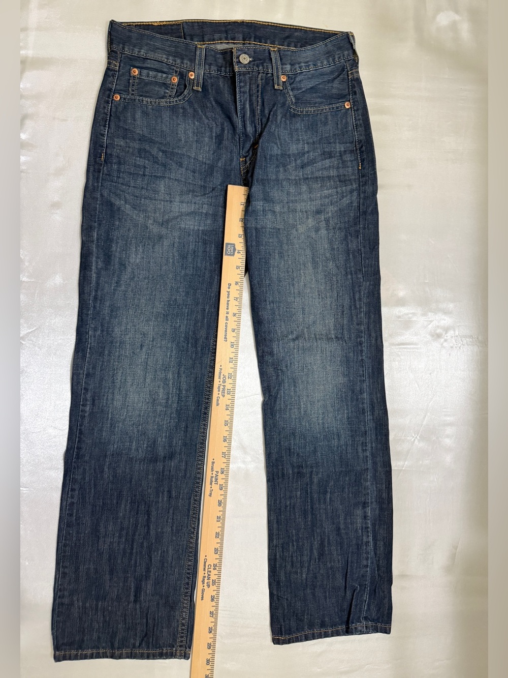 Levi's 527 Slim Bootcut Midrise Dark wash Men Jeans W30 L30